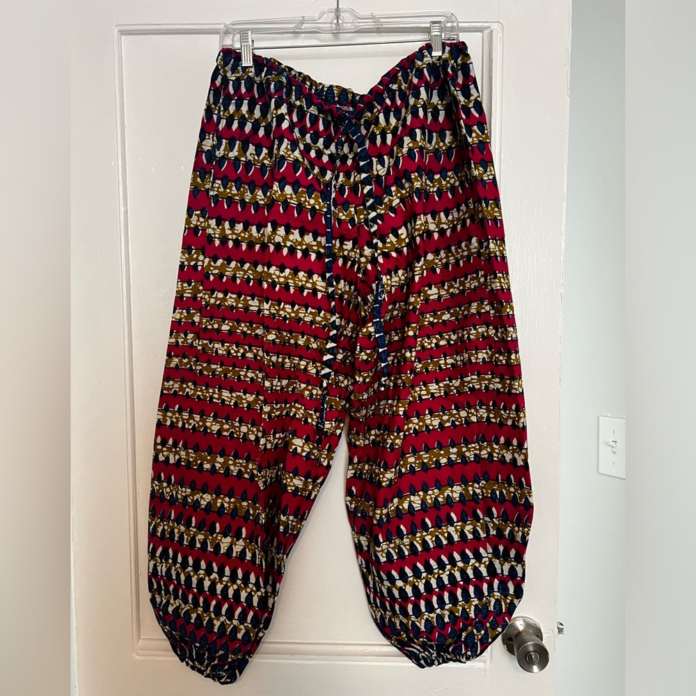Multi-color cloth pants